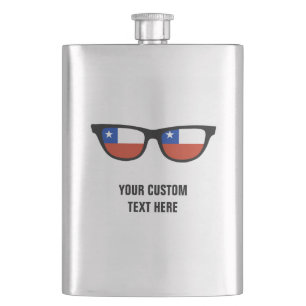 Chile Shades custom flask