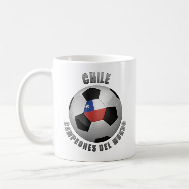 CHILE SOCCER CHAMPIONS COFFEE MUG (Left)