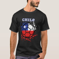 Chile Soccer Chilean Flag Futbol Fan Jersey