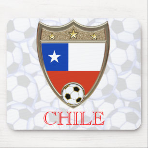 Chile Soccer Mouse Pad
