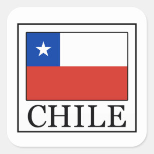 Chile Square Sticker