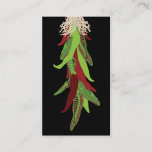 chile verde business card