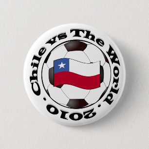 Chile vs The World 6 Cm Round Badge