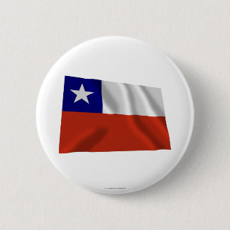 Chile Waving Flag 6 Cm Round Badge