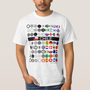 Chile World Cup Group H Indicated T-Shirt