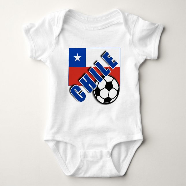 CHILE World Soccer Fan Tshirts (Front)