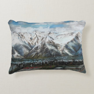 Chilean Chibi Landscape Decorative Cushion