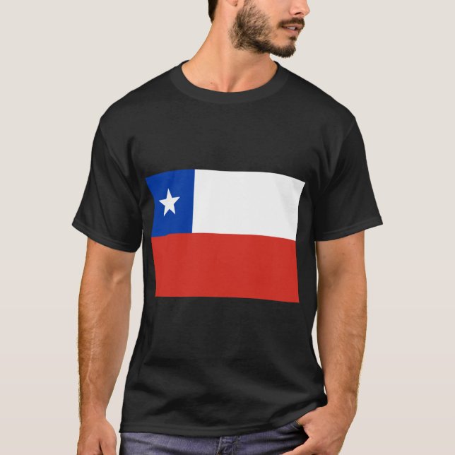 Chilean Flag (Chile) T-Shirt (Front)