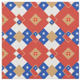 Chilean Flag & Chile Trendy Fabric fashion