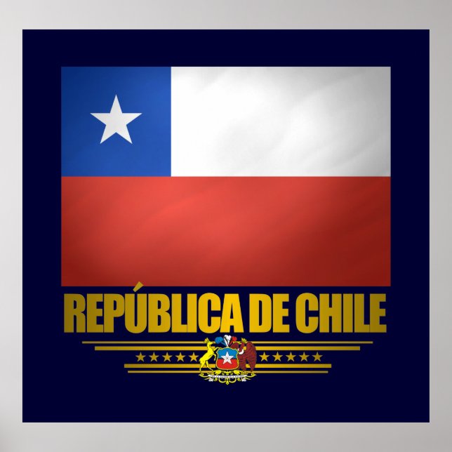 "Chilean Pride" Posters & Prints (Front)