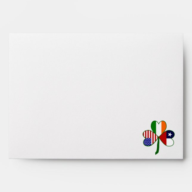 Chilean Shamrock Envelope (Front)