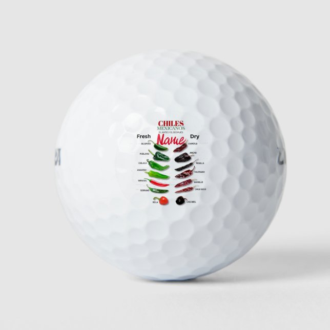 Chiles Fresh and Dry Thunder_Cove Golf Balls (Front)