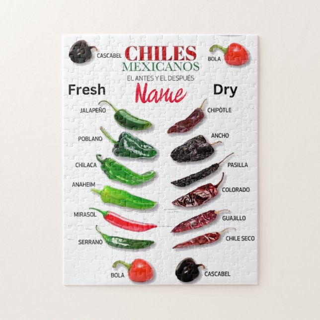 Chiles Fresh and Dry Thunder_Cove  Jigsaw Puzzle (Vertical)