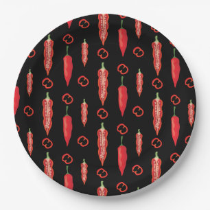 Chiles Paper Plate