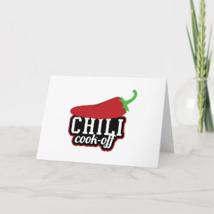 Chili Cook-Off Card