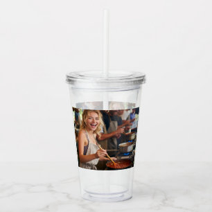 Chili Cook Off Photo Customize Acrylic Tumbler
