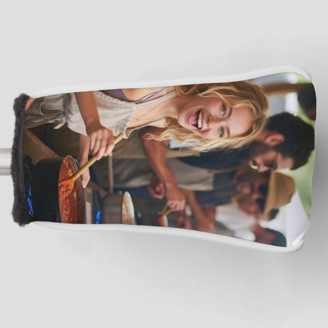 Chili Cook Off Photo Customize Golf Head Cover (Front)