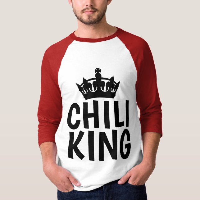 CHILI KING DAD T-shirts TEES (Front)