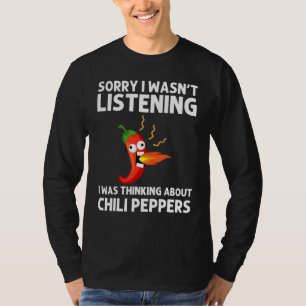 Chili Pepper For Men Women Spicy Habanero Chile T-Shirt