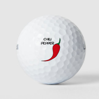Chili Pepper Golf Balls