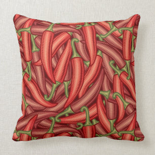 Chili Peppers Cushion