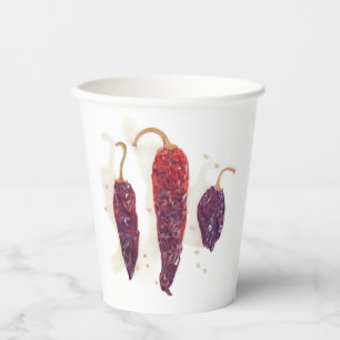 CHILI PEPPERS Paper Cups