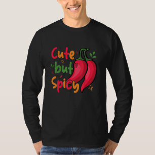Chili Peppers Red Hot Spicy Pepper Eat Mexican Foo T-Shirt