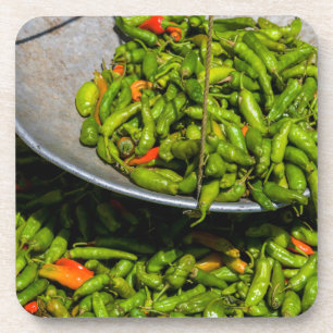 Chilis At Market For Sale Coaster