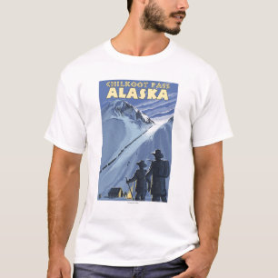 Chilkoot Pass, Alaska Gold Miners T-Shirt