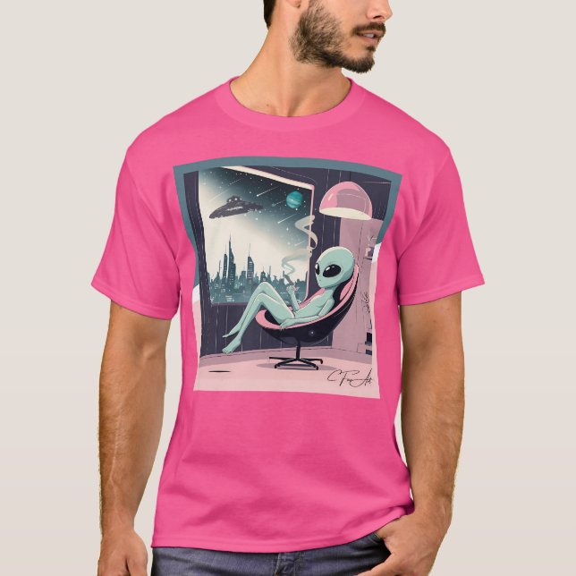 Chill Alien T-Shirt (Front)
