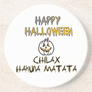 Chill and Relax Happy Halloween Collection Coaster