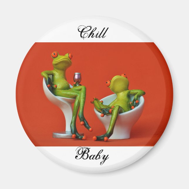 Chill baby magnet (Front)