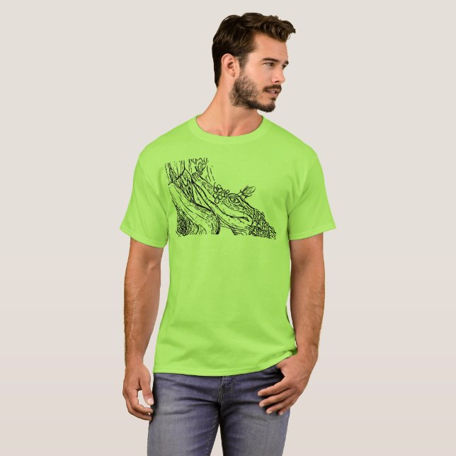 Chill Crocodile T-Shirt (Front Full)
