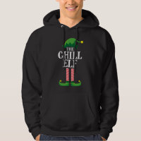 Chill Elf Matching Family Christmas Party Pajama