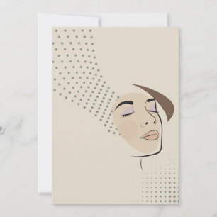 chill girl  invitation