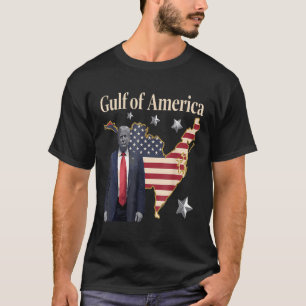 Chill Greeting From The Gulf Of Usa America Patrio T-Shirt