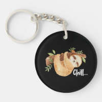 Chill Hanging Sloth Wildlife Animal Lover Zookeepe