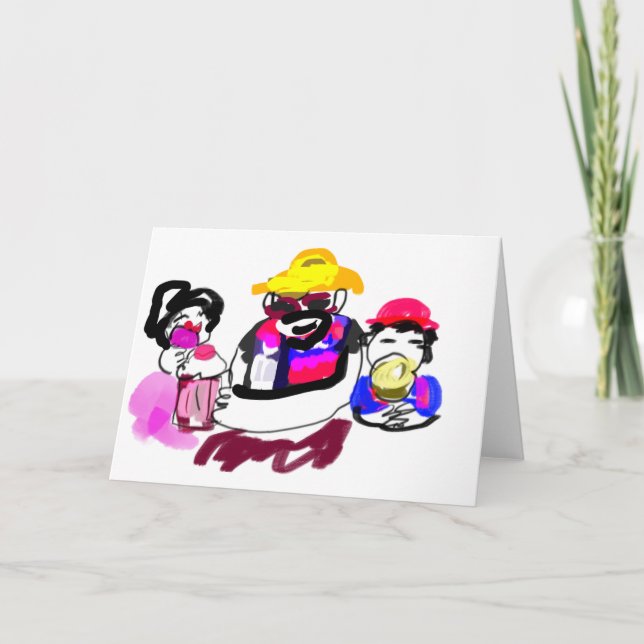 Chill Happy Father's day Card (Front)