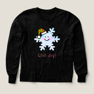 Chill Joy! - Cute Christmas Snowflake Smile