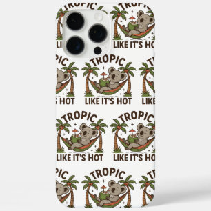 Chill Koala Vibes iPhone 16 Pro Max Case