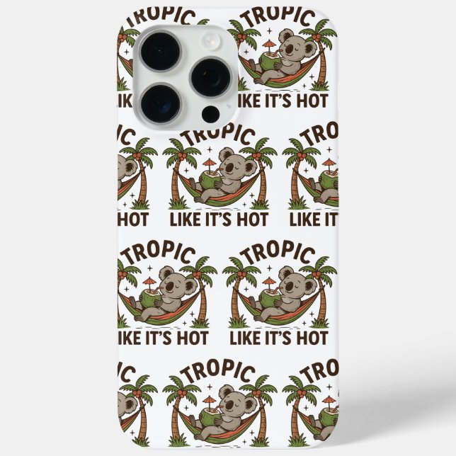  Chill Koala Vibes Case-Mate iPhone Case (Back)