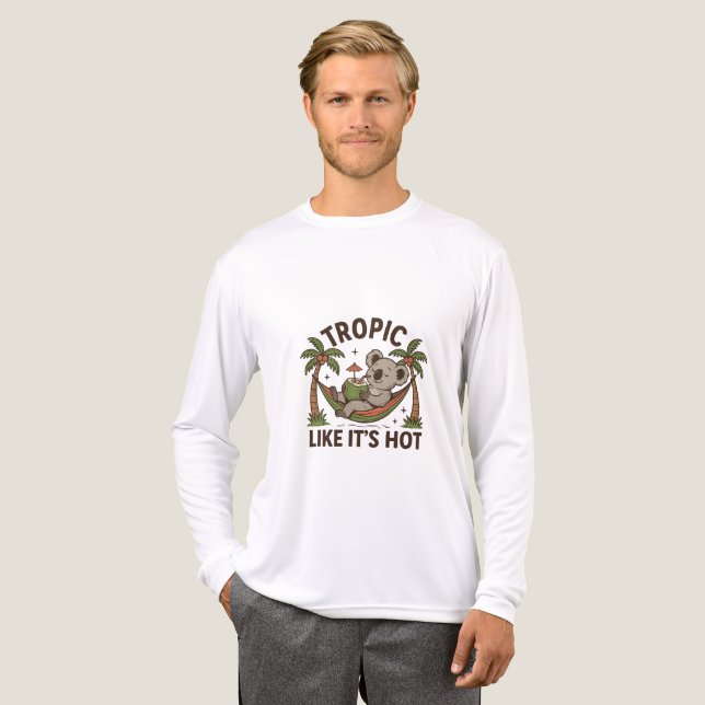  Chill Koala Vibes Tri-Blend Shirt (Front Full)