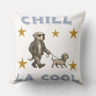 Chill La Cool – Dog in Glasses Walking Cushion
