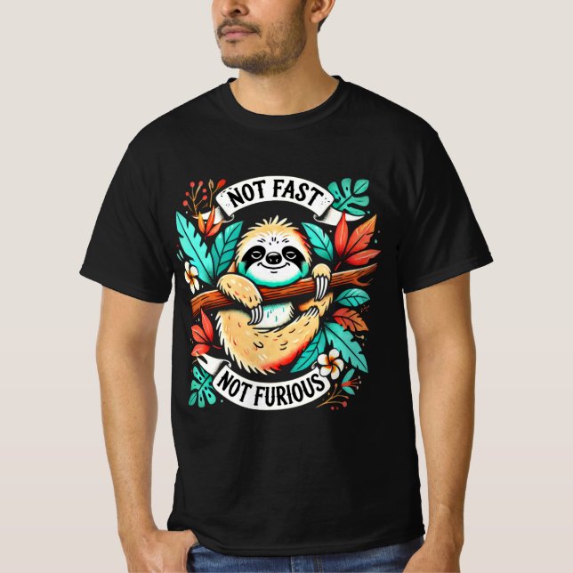 Chill Mode Activated - Sloth T-Shirt (Front)