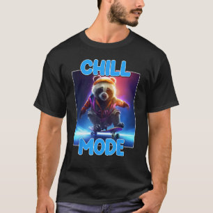 Chill Mode Panda Bear Animal  Cute Panda 1 T-Shirt