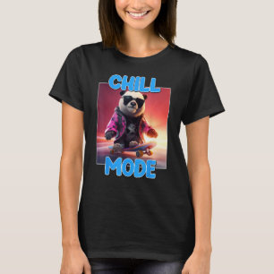 Chill Mode Panda Bear Animal  Cute Panda T-Shirt
