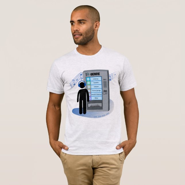 Chill Music Vibes T-shirt (Front Full)