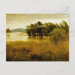 Chill October Landscape Postcard
