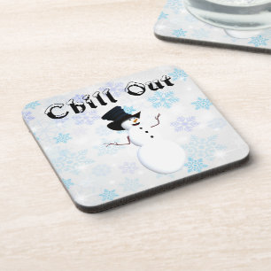Chill Out Beverage Coaster