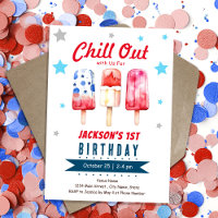 Chill Out Kids Summer Ice Pop 1st Birthday